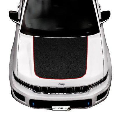 Hood Graphic | fits 2022+ Jeep Grand Cherokee WL 2-row