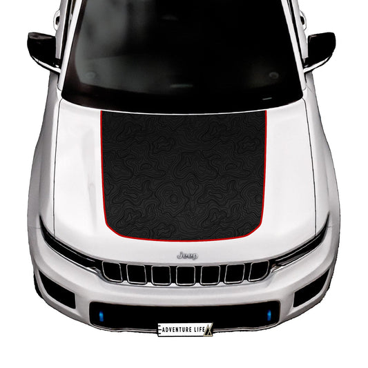 Hood Graphic | fits 2022+ Jeep Grand Cherokee WL 2-row