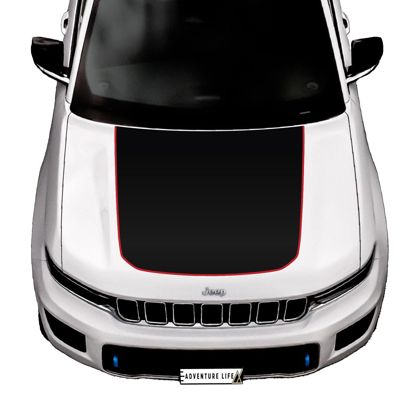 Hood Graphic | fits 2022+ Jeep Grand Cherokee WL 2-row