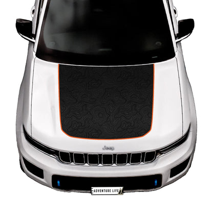 Hood Graphic | fits 2022+ Jeep Grand Cherokee WL 2-row