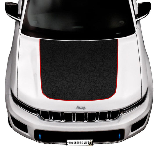 Hood Graphic | fits 2022+ Jeep Grand Cherokee WL 2-row