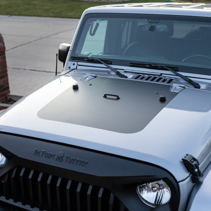 Hood Graphic for Wrangler JK | Matte Black
