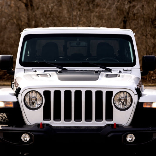 Hood Graphic for RUBICON | Matte Black - fits Wrangler JL & Gladiator JT