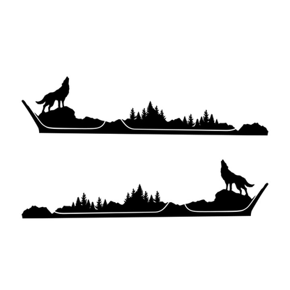 Howling Wolf Side Graphics