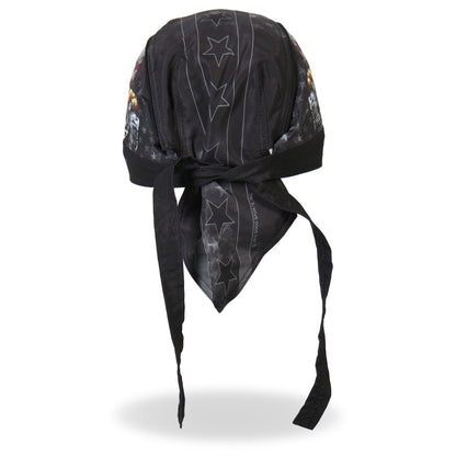 Hot Leathers Born Free Eagle POW Lightweight Headwrap HWH1053