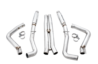AWE Tuning Track Edition Exhaust for 15 Challenger 6.4 / 6.2 SC - Stock Tips 3015-11050
