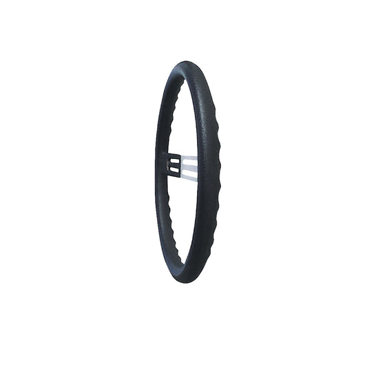 Longacre 15" Aluminum - Black w/ natural spokes and BUMP GRIP 52-56820
