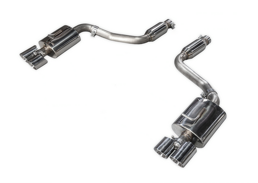 AWE Tuning Touring Edition Exhaust for 970 Panamera 2/4 (2014 ) - With Chrome Silver Tips 3015-42042