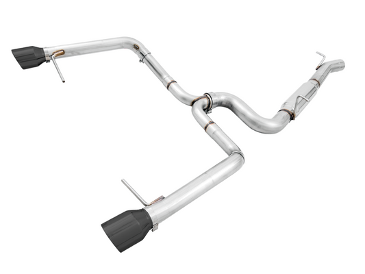 AWE Tuning Track Edition Exhaust for VW Golf Alltrack / Sportwagen 4Motion - Diamond Black Tips 3020-33048