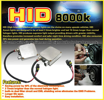 Fits Yukon Xl Sierra Clear Fog Lights+Bulbs+Wiring Kit Switch Harness