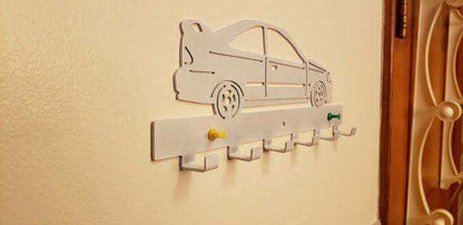 Honda EJ8 Civic Keychain Rack – JDM Steel Wall Mounted Key Holder