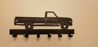 Ford Square Body Truck Keychain Rack – Steel Wall Mounted Classic Pickup Organizer