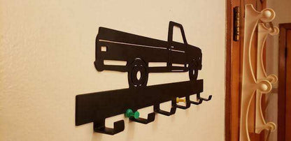 Chevy CST10 Keychain Rack – Steel Wall Mounted Classic Truck Organizer