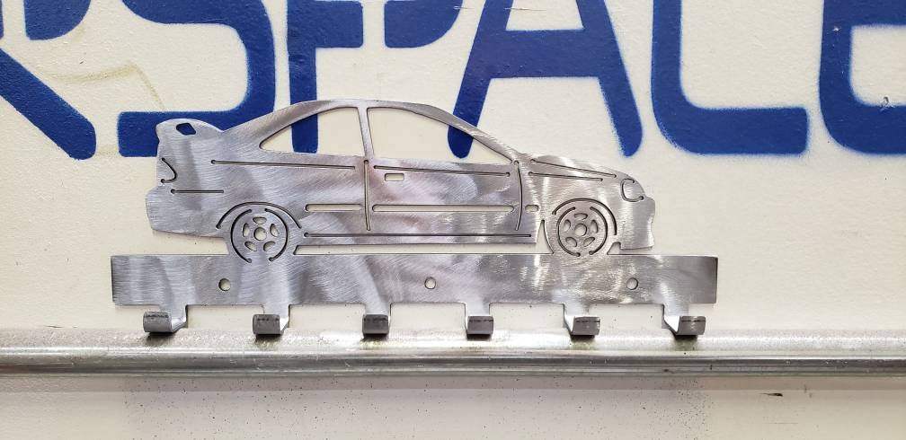 Honda EJ8 Civic Keychain Rack – JDM Steel Wall Mounted Key Holder