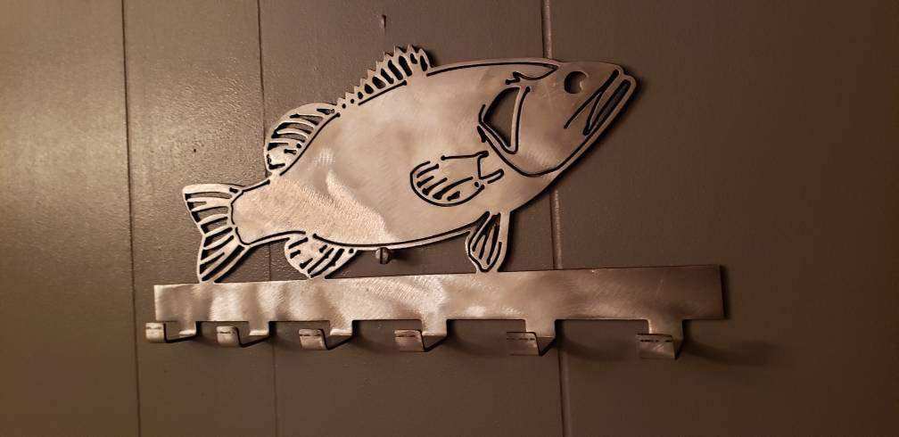 Large Mouth Bass Keychain Rack