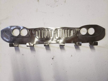 BMW E82 135i Grill Keychain Rack – Steel Wall Mounted Euro Car Organizer