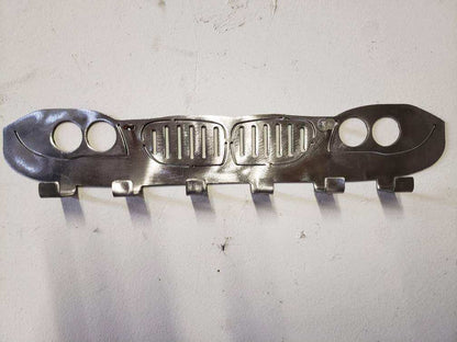 BMW E82 135i Grill Keychain Rack – Steel Wall Mounted Euro Car Organizer