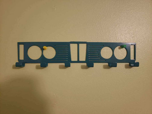 BMW E21 Grill Keychain Rack – Classic Steel Wall Mounted Organizer
