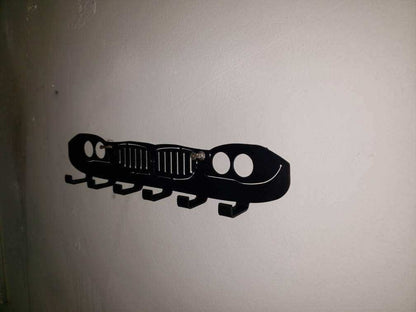 BMW E82 135i Grill Keychain Rack – Steel Wall Mounted Euro Car Organizer