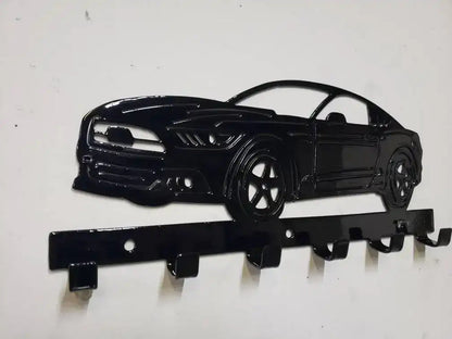 Ford S-550 Mustang GT Keychain Rack – Steel Wall Mounted Modern Muscle Organizer