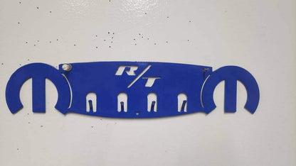 Dodge Mopar R/T Keychain Rack – Steel Wall Mounted Muscle Car Organizer
