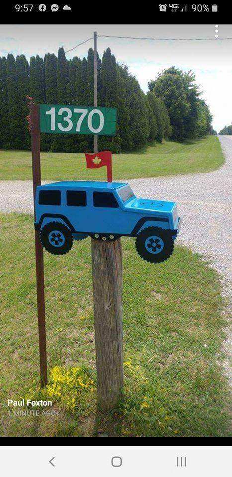 Jeep Mailbox JK and JKU models