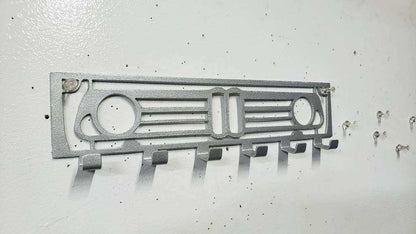 BMW 2002 Grill Keychain Rack – Classic Euro Steel Wall Mounted Organizer