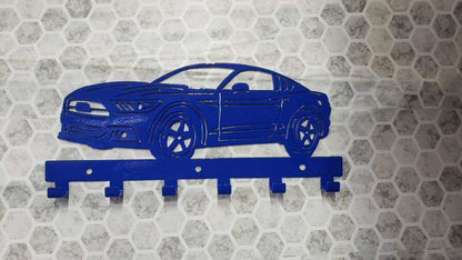 Ford S-550 Mustang GT Keychain Rack – Steel Wall Mounted Modern Muscle Organizer