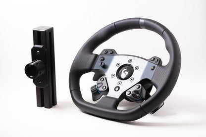 Logitech G Pro / RS50 Steering Wheel Aluminum Profile Mount for Sim Racing