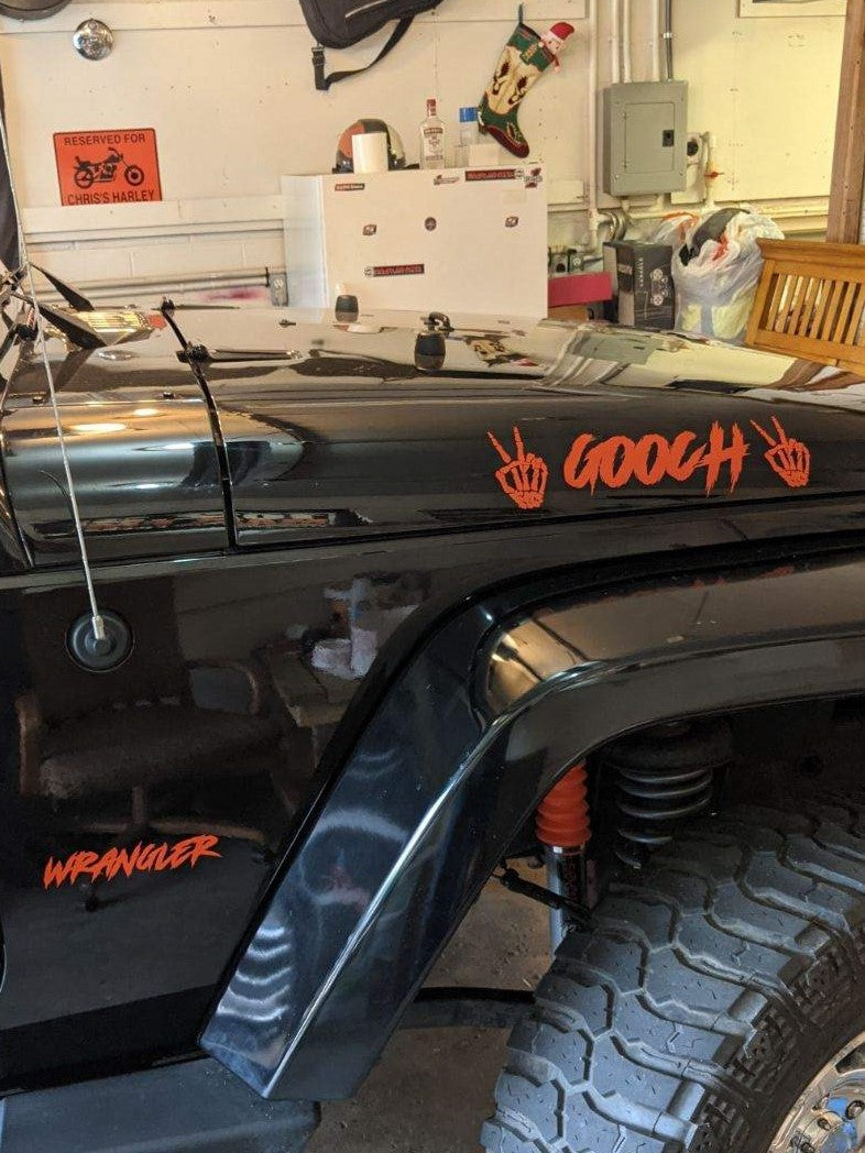 NEW! Custom Jeep Name Decals