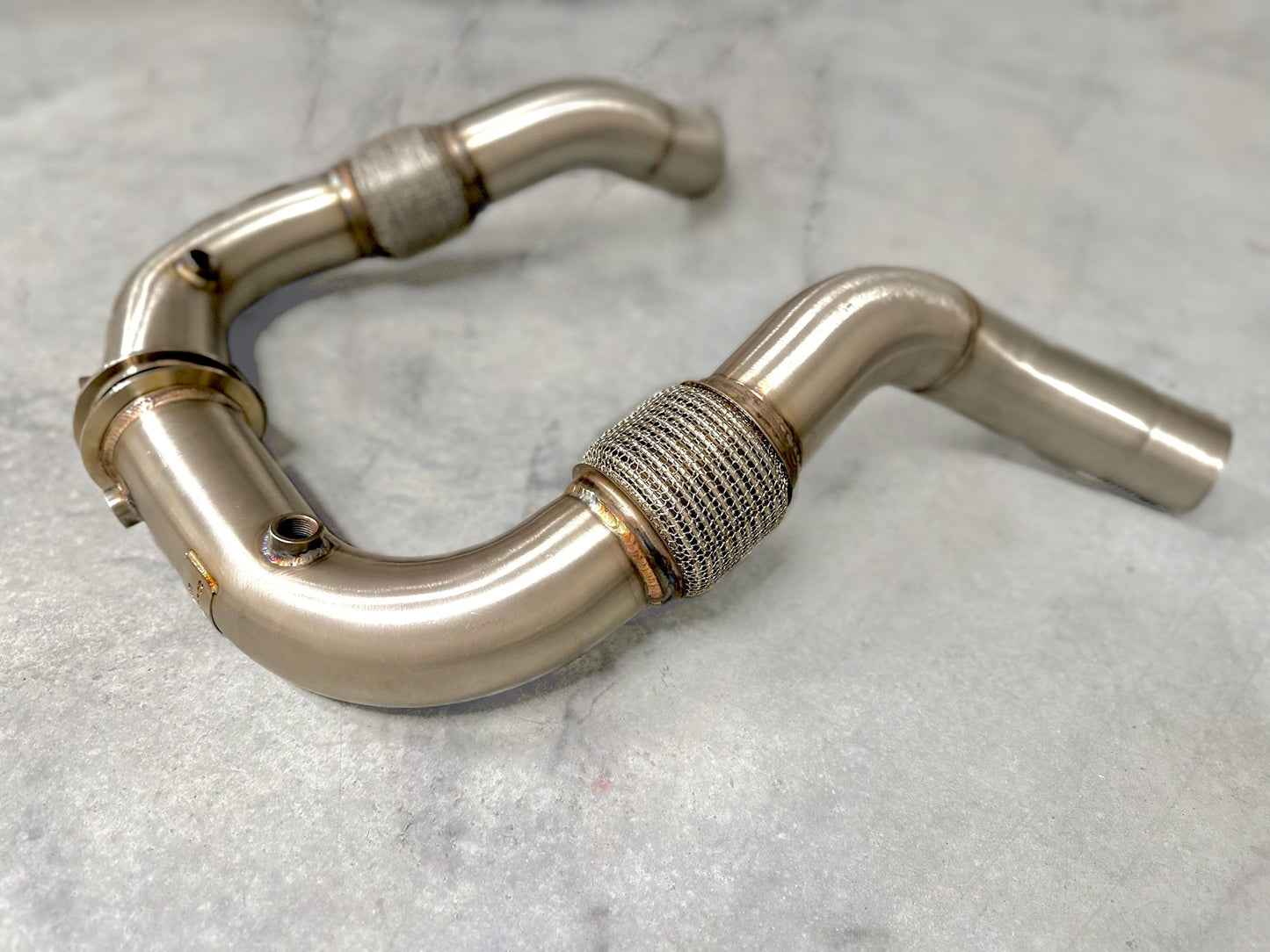 BMW N63/N63TU Catless Race Downpipes - 550i, 650i, 750i, X5, X6, Alpina B5/B6