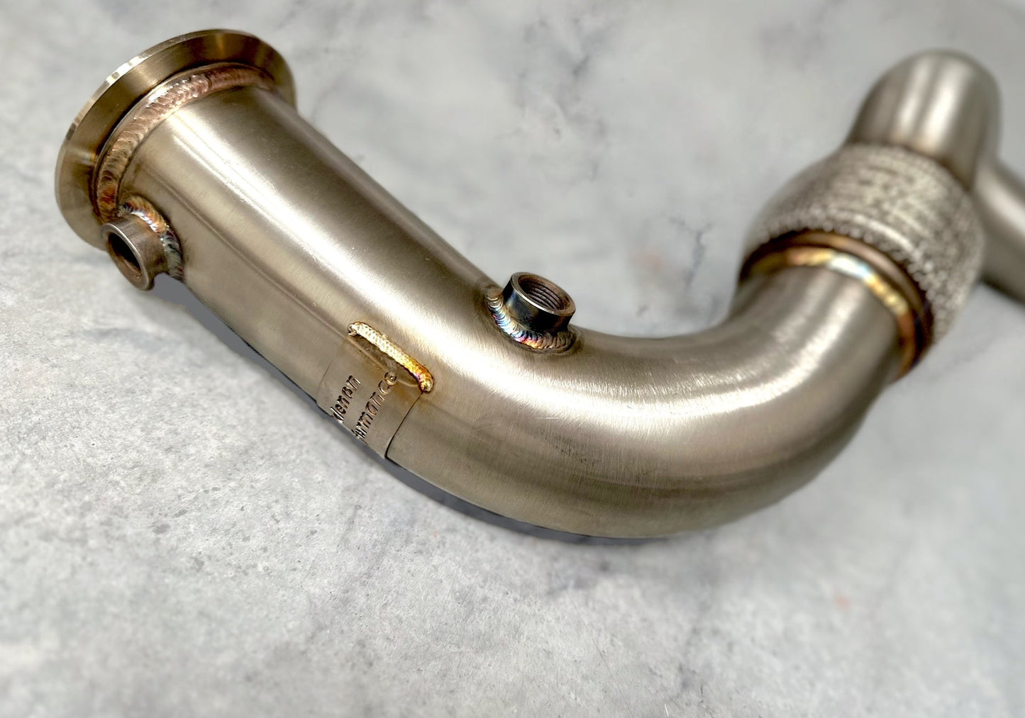 BMW N63/N63TU Catless Race Downpipes - 550i, 650i, 750i, X5, X6, Alpina B5/B6