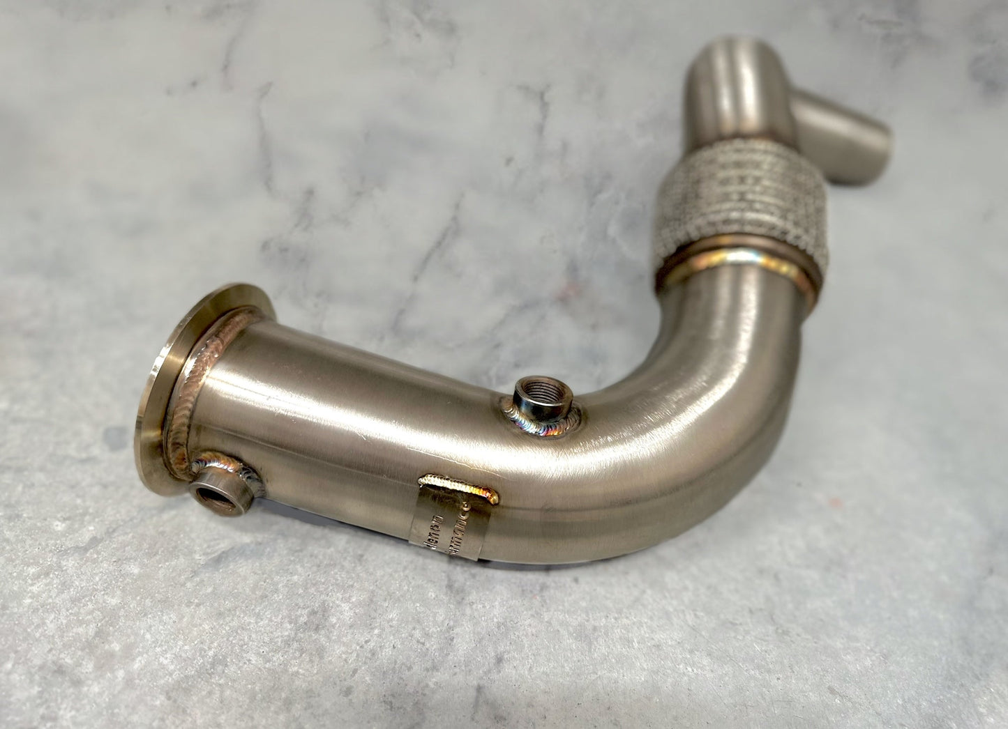 BMW N63/N63TU Catless Race Downpipes - 550i, 650i, 750i, X5, X6, Alpina B5/B6