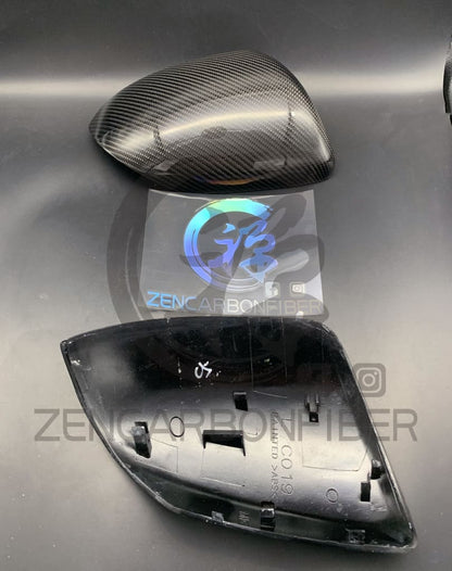 2010-2013 Mazdaspeed3/Mazda3 carbon fiber mirror caps replacement