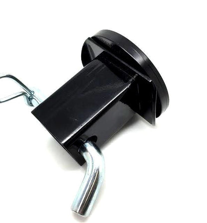 Punisher with American Flag Hitch Cover