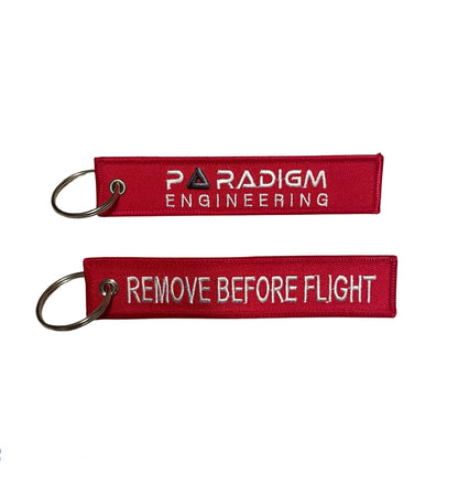 Paradigm Engineering Flight Tag Keychain