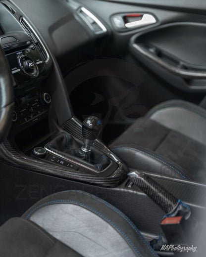 2012+ Ford Focus Carbon Fiber Shifter Bezel/Center Console Trim Replacement