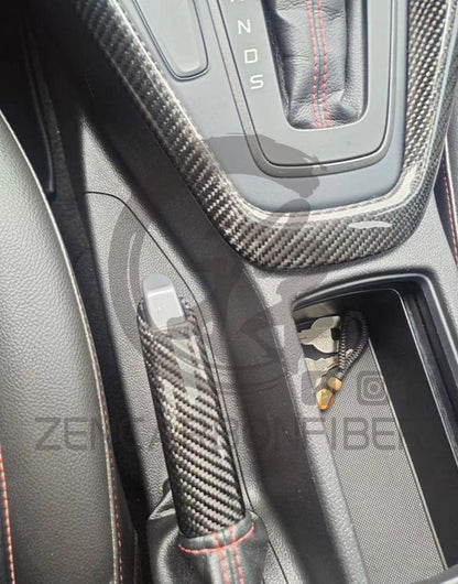 2012+ Ford Focus Carbon Fiber Emergency Brake Handle Replacement