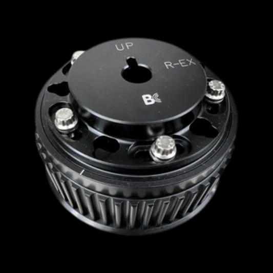 Brian Crower BC8860B-EX - Subaru EJ Series Adjustable Cam Gears - Exhaust Side Only - All Black (set/2)