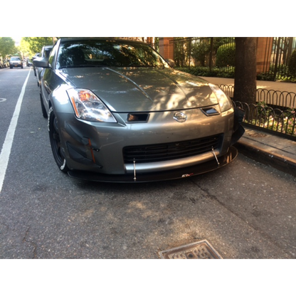 Nissan 350Z Carbon Fiber Front Wind Splitter 2002-2008