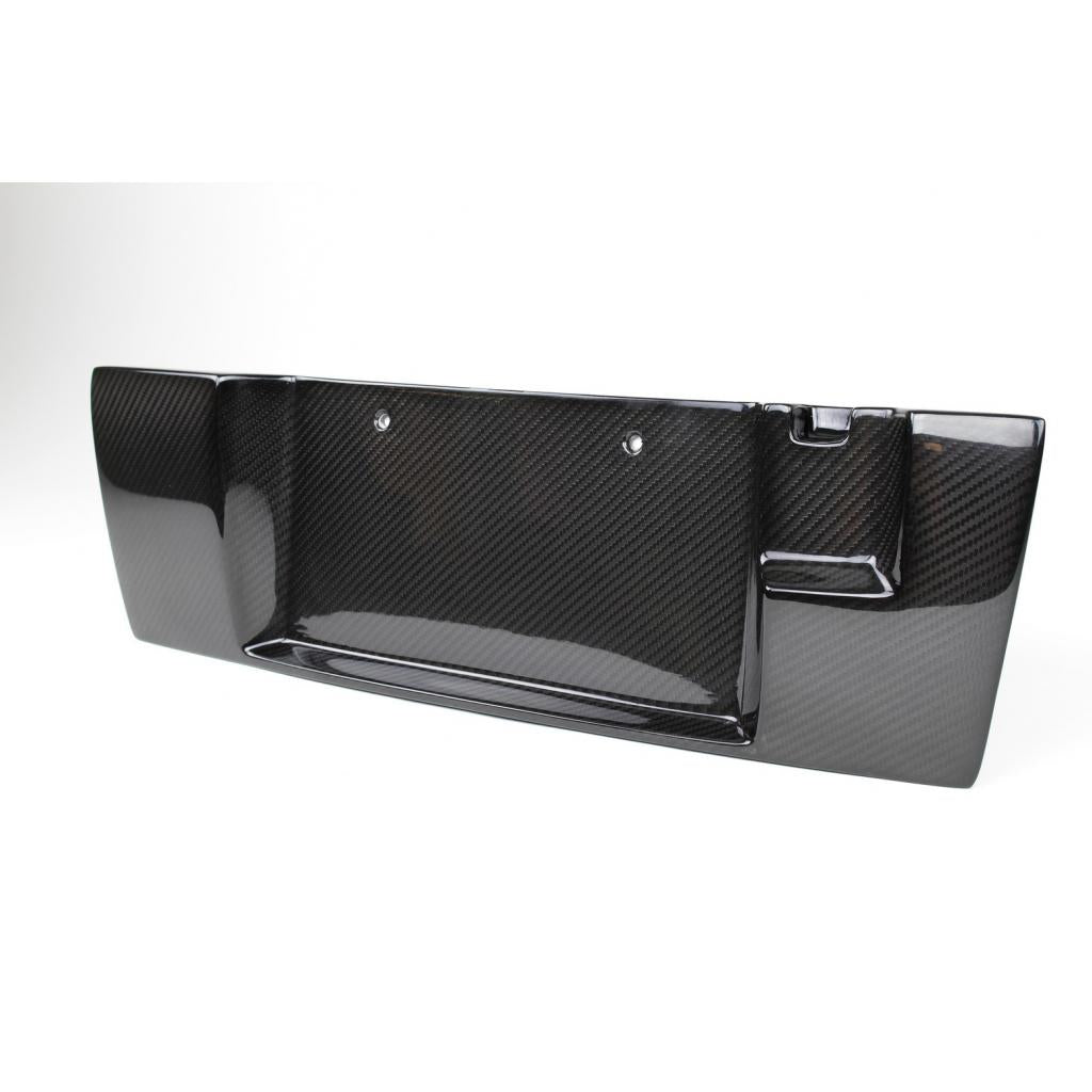 Carbon Fiber Nissan GTR R35 License Plate Backing 2012-2016