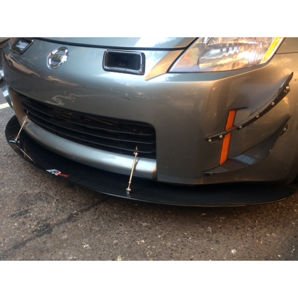 Nissan 350Z Carbon Fiber Front Wind Splitter 2002-2008