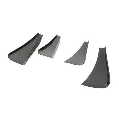 Dodge Viper Coupe Carbon Fiber Front Bumper Canards 2013-2017