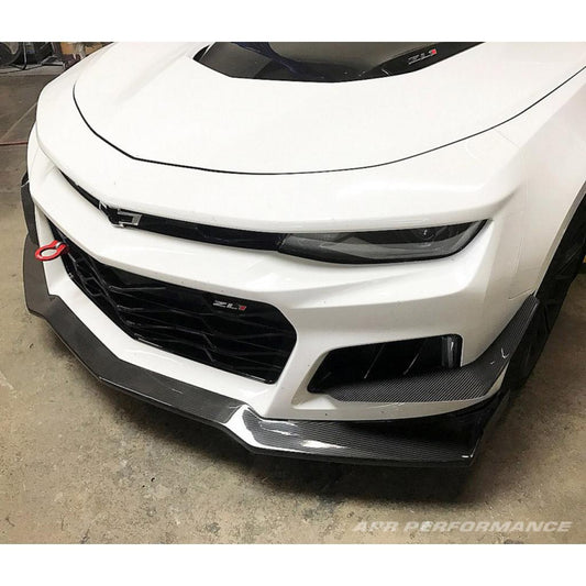 Chevrolet Camaro ZL1 Carbon Fiber Front Bumper Canards 2017 - 2024
