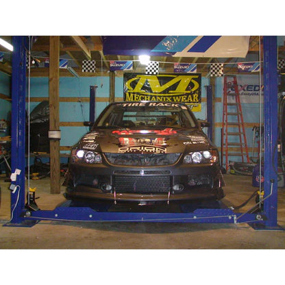 Mitsubishi Evolution 9 (Evo 9) with APR lip Carbon Fiber Front Wind Splitter 2006-2007