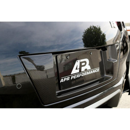 Carbon Fiber Nissan GTR R35 License Plate Backing 2017-2022