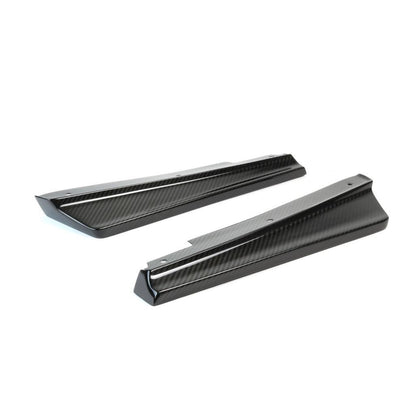 Carbon Fiber Nissan GTR-R35 Rear Bumper Skirts 2017-2022