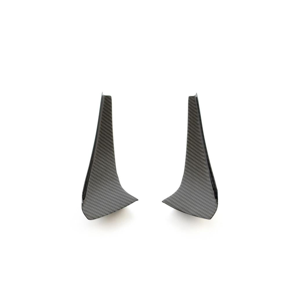 Chevrolet Corvette C8 Carbon Fiber Front Bumper Canards
