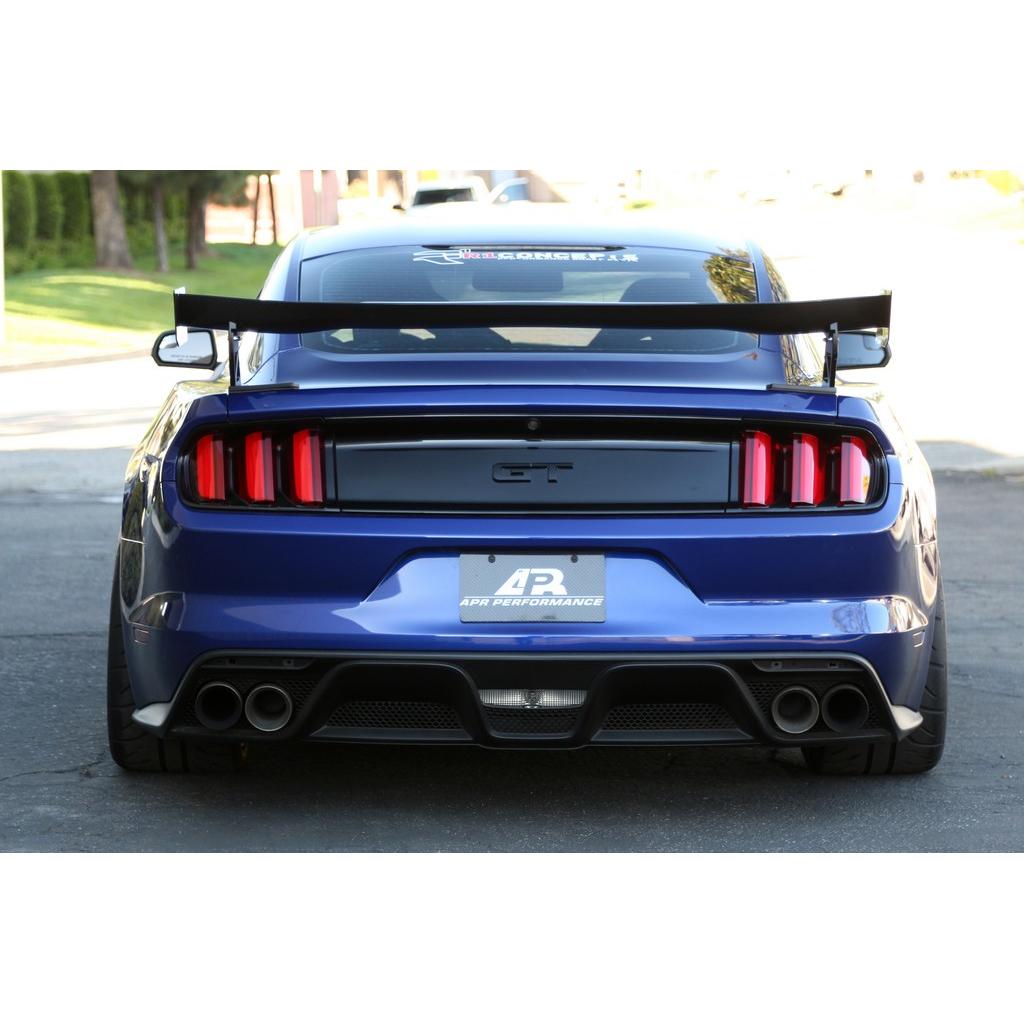 Ford Mustang Shelby GT350 GT500 S550 2015-2017 GTC200 Carbon Fiber Adjustable Wing