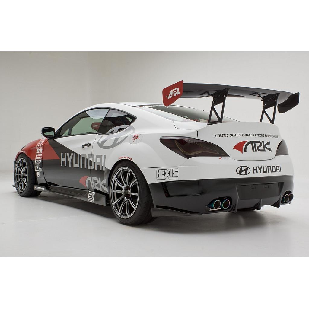Hyundai Genesis Coupe 2009 - 2016 GTC300 Carbon Fiber Adjustable Wing